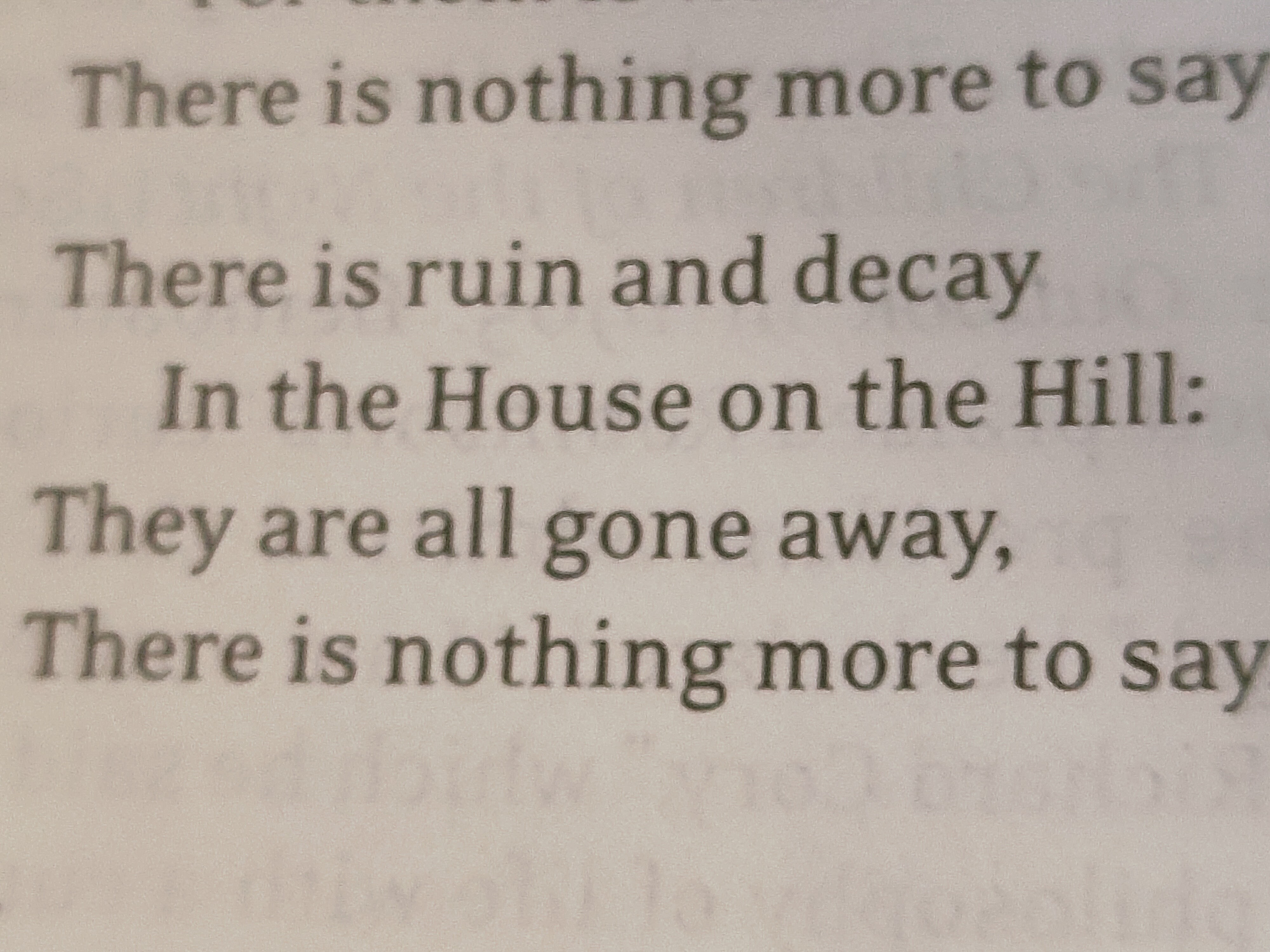Excerpt from Edwin Arlington Robinson's "The House on the Hill"